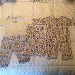 Leopard print set